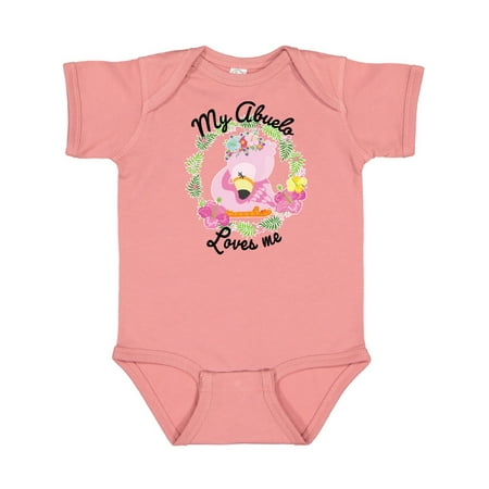 Inktastic Baby Flamingo My Abuelo Loves Me with Flower Wreath Gift Baby Boy or Baby Girl Bodysuit
Inktastic Baby Flamingo My Abuelo Loves Me with Flower Wreath Gift Baby Boy or Baby Girl Bodysuit