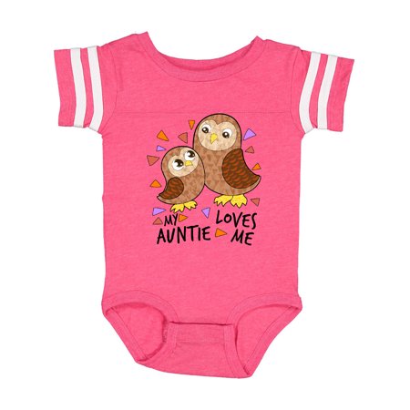 Inktastic My Auntie Loves Me- cute owl family Gift Baby Boy or Baby Girl Bodysuit
Inktastic My Auntie Loves Me- cute owl family Gift Baby Boy or Baby Girl Bodysuit