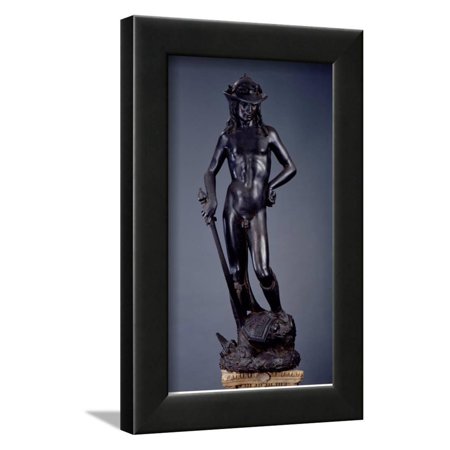 David, circa 1440 Framed Print Wall Art By Donatello