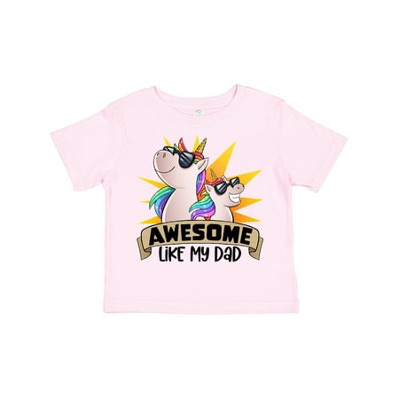 Inktastic Awesome Like My Dad Cute Unicorn Family in Sunglasses Gift Toddler Boy or Toddler Girl T-Shirt
Inktastic Awesome Like My Dad Cute Unicorn Family in Sunglasses Gift Toddler Boy or Toddler Girl T-Shirt