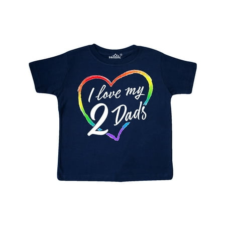 Inktastic I Love My 2 Dads with Rainbow Heart Gift Toddler Boy or Toddler Girl T-Shirt
Inktastic I Love My 2 Dads with Rainbow Heart Gift Toddler Boy or Toddler Girl T-Shirt