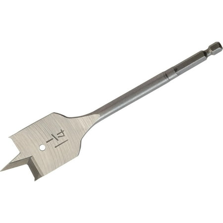 Milwaukee 48-27-1251 1-1/4 in. x 6 in. High Speed Steel Flat Wood Boring Bit
Milwaukee 48-27-1251 1-1/4 in. x 6 in. High Speed Steel Flat Wood Boring Bit