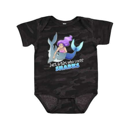 Inktastic Just a Girl Who Loves Sharks- Mermaid Girls Baby Bodysuit
Inktastic Just a Girl Who Loves Sharks- Mermaid Girls Baby Bodysuit