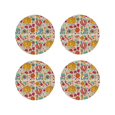 Leather Coasters with Heat-resistant for Drinks cartoon hot air balloon -标题2 Round Shape
Leather Coasters with Heat-resistant for Drinks cartoon hot air balloon -标题2 Round Shape