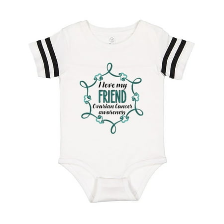 Inktastic I Love My Friend Ovarian Cancer Awareness Gift Baby Boy or Baby Girl Bodysuit
Inktastic I Love My Friend Ovarian Cancer Awareness Gift Baby Boy or Baby Girl Bodysuit