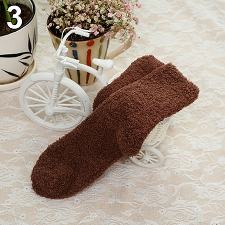 Taize Women Girl Winter Warm Thicken Coral Fleece Fluffy Solid Color Sleep Bed Socks
Taize Women Girl Winter Warm Thicken Coral Fleece Fluffy Solid Color Sleep Bed Socks