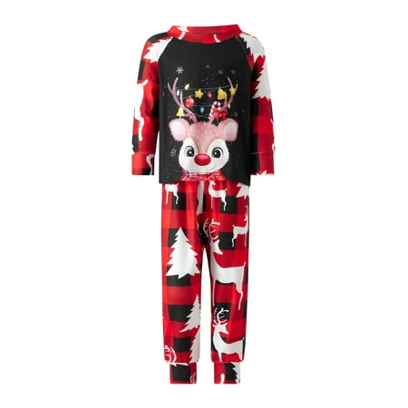 Amuver Holiday Christmas Pajamas Set Family Matching Sleepwear Outfit for Couples Children Baby Dog
Amuver Holiday Christmas Pajamas Set Family Matching Sleepwear Outfit for Couples Children Baby Dog