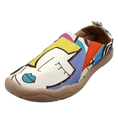 nsendm Female Shoes Adult Shoes Women Casual Leather Shoes with Fashionable Printed Versatile and Comfortable Flat Casual Shoes for Women 8 Wide Sky Blue 6.5
nsendm Female Shoes Adult Shoes Women Casual Leather Shoes with Fashionable Printed Versatile and Comfortable Flat Casual Shoes for Women 8 Wide Sky Blue 6.5