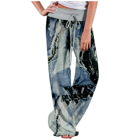 RYRJJ On Clearance Women s Comfy Pajamas Pant Casual Elastic Waist Drawstring Stretch Floral Print Long Wide Leg Lounge Yoga Pants(Gray XXL)
RYRJJ On Clearance Women s Comfy Pajamas Pant Casual Elastic Waist Drawstring Stretch Floral Print Long Wide Leg Lounge Yoga Pants(Gray XXL)