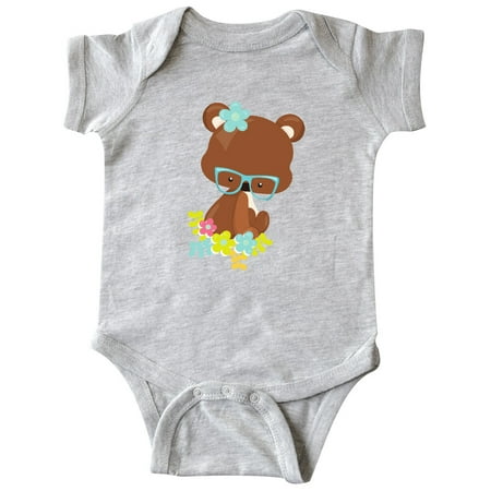 Inktastic Hipster Bear Bear With Glasses Flowers Gift Baby Boy or Baby Girl Bodysuit
Inktastic Hipster Bear Bear With Glasses Flowers Gift Baby Boy or Baby Girl Bodysuit
