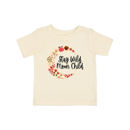 Inktastic Baby Stay Wild Moon Child Crescent Moon with Flowers Gift Baby Girl T-Shirt
Inktastic Baby Stay Wild Moon Child Crescent Moon with Flowers Gift Baby Girl T-Shirt