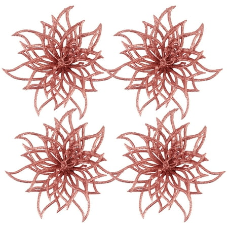 DiMaddie Christmas Poinsettia Flowers 4Pcs for Wreath Tree Wedding Party & Home Decor
DiMaddie Christmas Poinsettia Flowers 4Pcs for Wreath Tree Wedding Party & Home Decor