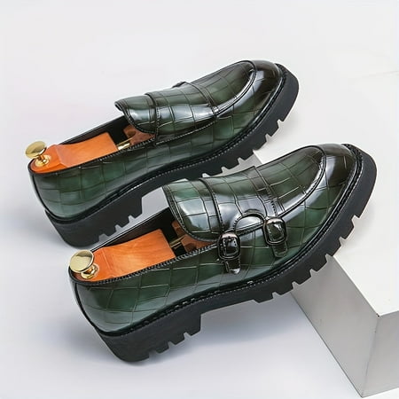 Men s Casual Double Monk Strap Loafers Breathable Slip On Shoes For Business Office Spring Summer And Autumn
Men s Casual Double Monk Strap Loafers Breathable Slip On Shoes For Business Office Spring Summer And Autumn