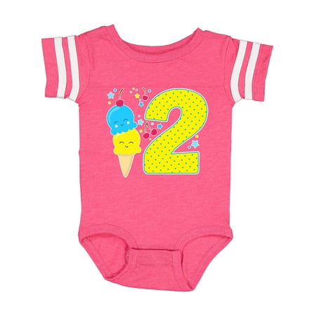 Inktastic Ice Cream second birthday blue Gift Baby Boy or Baby Girl Bodysuit
Inktastic Ice Cream second birthday blue Gift Baby Boy or Baby Girl Bodysuit