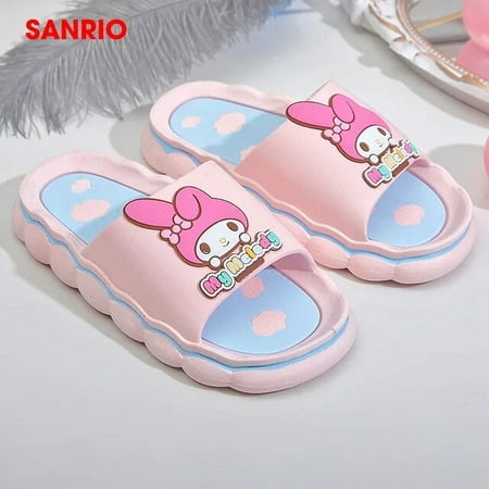 Anime Sanrio My Melody Hello Kitty Kuromi Summer Cartoon House Slippers Cute Bathroom Anti Slip Slippers Outdoor Beach Sandals Gift
Anime Sanrio My Melody Hello Kitty Kuromi Summer Cartoon House Slippers Cute Bathroom Anti Slip Slippers Outdoor Beach Sandals Gift