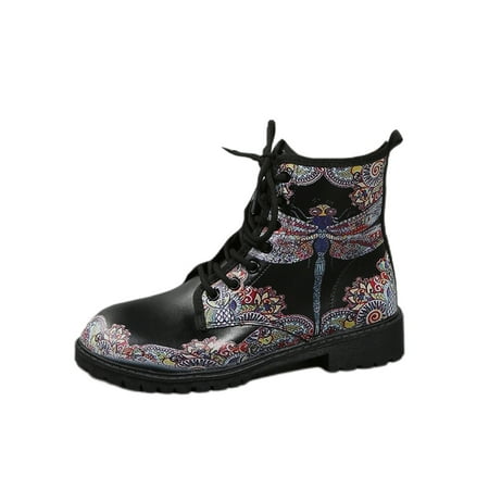 Harsuny Ladies Work Non-Slip Short Bootie Fashion Lace Up Outdoor Comfort Floral Combat Boot Dragonfly 5
Harsuny Ladies Work Non-Slip Short Bootie Fashion Lace Up Outdoor Comfort Floral Combat Boot Dragonfly 5