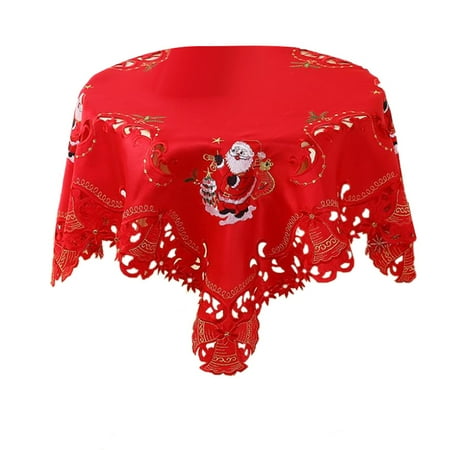 Veumoie Christmas Embroidered Table Cloth Hollow-Out Round Table Linen for Restaurant Dinning Xams Party Banquet Events 33 Inch
Veumoie Christmas Embroidered Table Cloth Hollow-Out Round Table Linen for Restaurant Dinning Xams Party Banquet Events 33 Inch