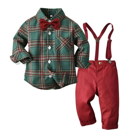 Honeeladyy Winter Coats Newborn Clothes Autumn Winter Boys Long Sleeve Suspender Trousers Set Boys Sling Gentleman Clothes Formal Dress Suit Sales
Honeeladyy Winter Coats Newborn Clothes Autumn Winter Boys Long Sleeve Suspender Trousers Set Boys Sling Gentleman Clothes Formal Dress Suit Sales