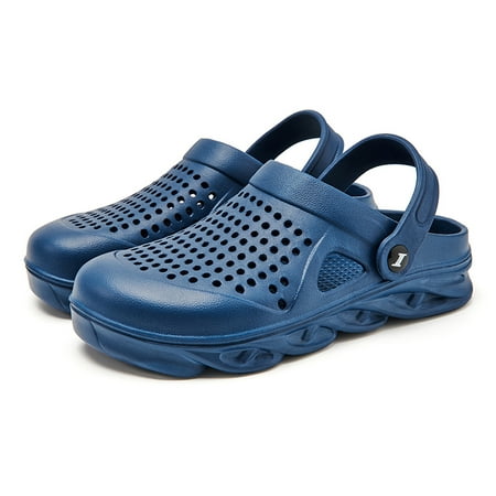 Garden Clogs Mens Water Clogs Summer Breathable Sports Sandals Slip On Beach Sandals Outdoor Indoor Garden Shoes Blue 40
Garden Clogs Mens Water Clogs Summer Breathable Sports Sandals Slip On Beach Sandals Outdoor Indoor Garden Shoes Blue 40