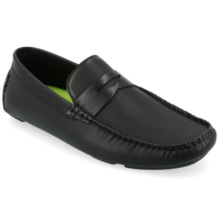Vance Co. Mens Isaiah Tru Comfort Foam Slip-on Driving Loafer