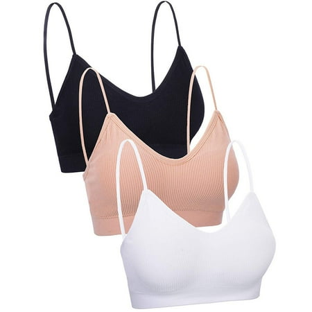 Tangnade Plus Size Lingerie For Women Fashion 3 Pieces V Neck Bra Seamless Padded Camisole Bandeau Sports Bra Sleep Bra
Tangnade Plus Size Lingerie For Women Fashion 3 Pieces V Neck Bra Seamless Padded Camisole Bandeau Sports Bra Sleep Bra