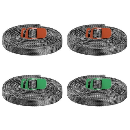 4 Pcs Outdoor Camping Bundling Belts Camping Tie Belts Outdoor Equipment