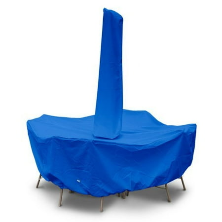 KoverRoos Weathermax Dining Set Cover with Umbrella Hole