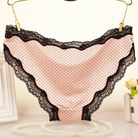 ZDD- 1 Piece Sexy Lace Brief Women Panties Dot Print Lady s Underwear Briefs pink M
ZDD- 1 Piece Sexy Lace Brief Women Panties Dot Print Lady s Underwear Briefs pink M