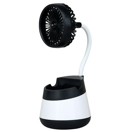 Desktop Fan Pencil Storage Cute Small Fan Home for Families Friends Desktop Storage Ornaments