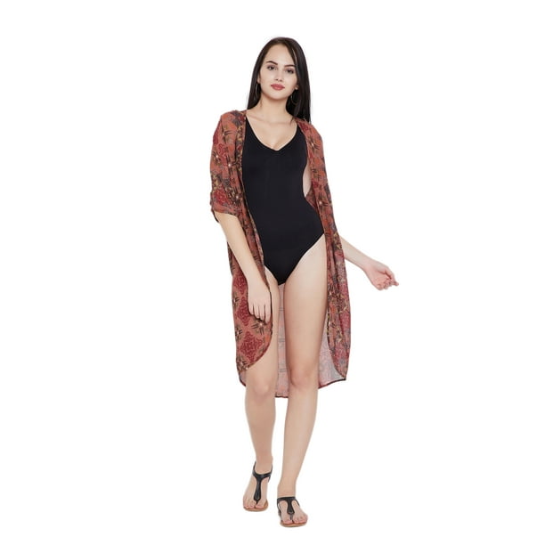 Canyon Red Beach Cover Ups for Women Beach Swimsuit Bikini Cover Up Summer Beach Dresses for Women Plus Size Bathing Suit Online
