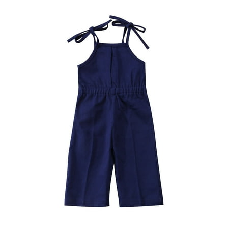 Lamuusaa Baby Girls Summer Sleeveless Jumpsuit Solid Color High Waist Denim One-piece Trousers Kids Fashion Casual Overalls
Lamuusaa Baby Girls Summer Sleeveless Jumpsuit Solid Color High Waist Denim One-piece Trousers Kids Fashion Casual Overalls