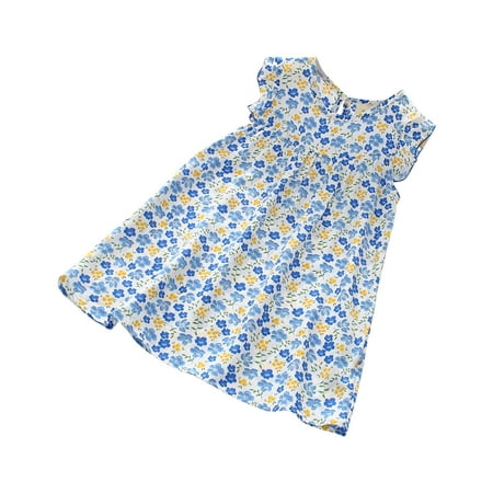 Efsteb Cute Fashion Girls Dresses Kids Toddler Girl Clothes Flower Print Causal Summer Sleeveless Dresses Crewneck Sundress Blue (5-6 Years)
Efsteb Cute Fashion Girls Dresses Kids Toddler Girl Clothes Flower Print Causal Summer Sleeveless Dresses Crewneck Sundress Blue (5-6 Years)