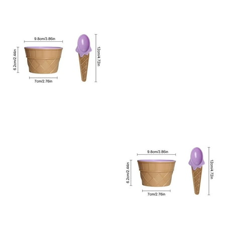2Pcs Kids Ice Cream Cup Dessert Ice Cream Pp Bowl With Spoon Dinnerware Tableware
2Pcs Kids Ice Cream Cup Dessert Ice Cream Pp Bowl With Spoon Dinnerware Tableware