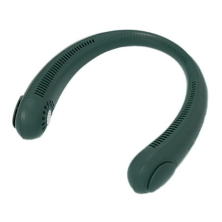 Neck Fan Portable Wearable USB Powered Hands Free Bladeless Personal Cooling Sport Fan for Office Travel Outdoor Green
Neck Fan Portable Wearable USB Powered Hands Free Bladeless Personal Cooling Sport Fan for Office Travel Outdoor Green