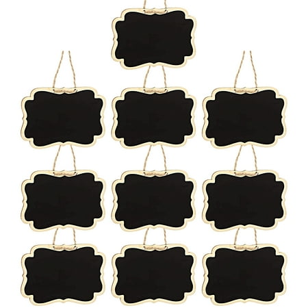 Skys Hanging Message Boards 10Pcs Decorative Double Sided Durable Hanging Blackboard Tags Place Cards
Skys Hanging Message Boards 10Pcs Decorative Double Sided Durable Hanging Blackboard Tags Place Cards