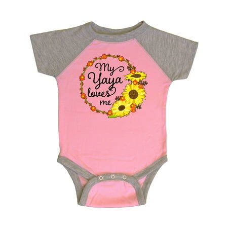 Inktastic My Yaya Loves Me with Sunflower Wreath Gift Baby Boy or Baby Girl Bodysuit
Inktastic My Yaya Loves Me with Sunflower Wreath Gift Baby Boy or Baby Girl Bodysuit
