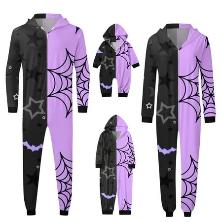 Daznico Family Halloween Pajamas Babys Happy Halloween Sets Hooded Zipper Jumpsuit Family Outfit Halloween Family Pajamas(Size:Baby-6-9 Months)
Daznico Family Halloween Pajamas Babys Happy Halloween Sets Hooded Zipper Jumpsuit Family Outfit Halloween Family Pajamas(Size:Baby-6-9 Months)