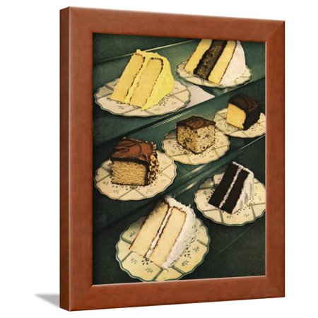 Cake Slices Framed Print Wall Art By Tim Wright