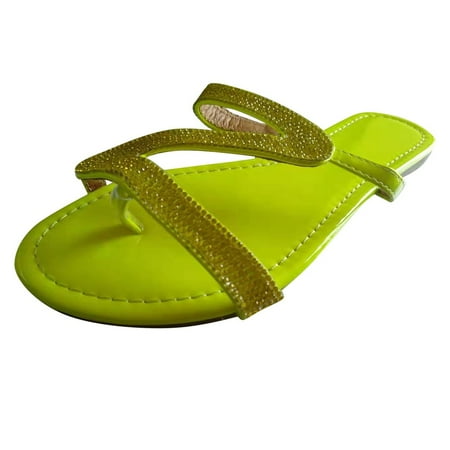 knqrhpse slippers for women Sandals Flat Beach Sliders Outdoor Roman Shoes womens slippers house slippers for women