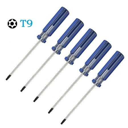 5Pcs T8 T9 T10 Precision Magnetic Screwdriver For Xbox Ps3 Phone Repair Tools
5Pcs T8 T9 T10 Precision Magnetic Screwdriver For Xbox Ps3 Phone Repair Tools