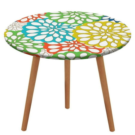 Bybiment Round Fitted Tablecloth with Elastic Edge Drawing Flowers Decorative Tablecloth Table Cover 51 Inch
Bybiment Round Fitted Tablecloth with Elastic Edge Drawing Flowers Decorative Tablecloth Table Cover 51 Inch