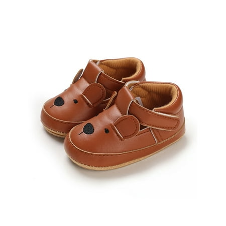 Tenmix Toddler Kids Crib Shoes First Walkers Dress Shoe Prewalker Flats Soft Sole Newborn Breathable Fashion Brown-Mouse 12-18 months
Tenmix Toddler Kids Crib Shoes First Walkers Dress Shoe Prewalker Flats Soft Sole Newborn Breathable Fashion Brown-Mouse 12-18 months