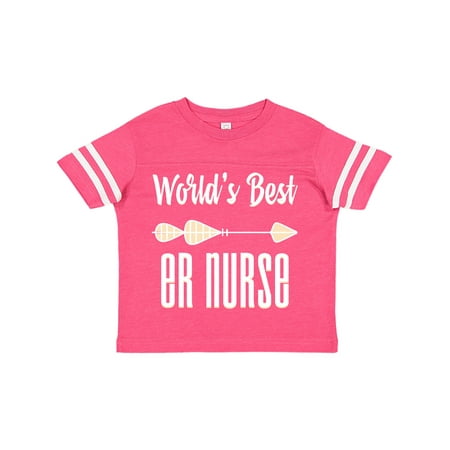 Inktastic Gift for ER Nurse Arrow World s Best (White) Gift Toddler Boy or Toddler Girl T-Shirt
Inktastic Gift for ER Nurse Arrow World s Best (White) Gift Toddler Boy or Toddler Girl T-Shirt