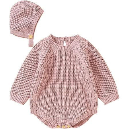 PIKADINGNIS Baby Boy Girl Knit Sweater Romper Oversized Solid Color Crewneck Long Sleeve Knitted Jumpsuit Warm Winter Clothes
PIKADINGNIS Baby Boy Girl Knit Sweater Romper Oversized Solid Color Crewneck Long Sleeve Knitted Jumpsuit Warm Winter Clothes
