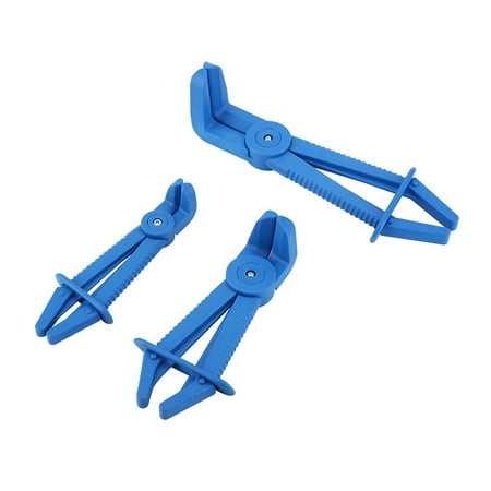 FitBest 3-piece Tubing Sealing Special Plastic For Auto Repair Automobile Tubing Clamp Tool