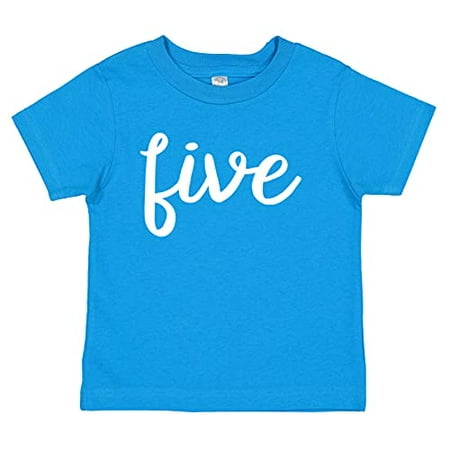 7 ate 9 Apparel Kids Five Birthday Shirt for Boys 5 Birthday Shirth Bday Fifth Shirts Cobalt Blue Shirt
7 ate 9 Apparel Kids Five Birthday Shirt for Boys 5 Birthday Shirth Bday Fifth Shirts Cobalt Blue Shirt