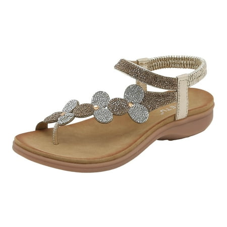 WEAIXIMIUNG Sandals Women Beachy Trendy Bohemian Sandals Rhinestone Flat Comfortable Value Plus Size Beach Shoes Gold 38
WEAIXIMIUNG Sandals Women Beachy Trendy Bohemian Sandals Rhinestone Flat Comfortable Value Plus Size Beach Shoes Gold 38