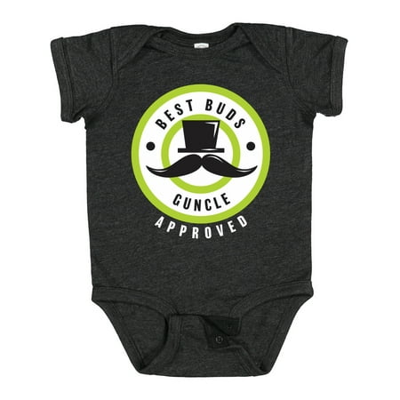 Inktastic Best Buds Guncle Approved with Tophat and Mustache Gift Baby Boy Bodysuit
Inktastic Best Buds Guncle Approved with Tophat and Mustache Gift Baby Boy Bodysuit