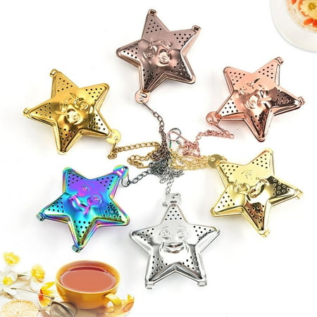 Hexiuwan Tea Strainer Star Shape No Odor 304 Stainless Steel Large Capacity Tea Infuser for Kitchen
Hexiuwan Tea Strainer Star Shape No Odor 304 Stainless Steel Large Capacity Tea Infuser for Kitchen
