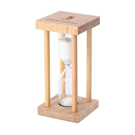 

Kids Favors Wooden Desktop Colorful Toothbrush Shower Timer Sandglass Ornament Hourglass Timer Brush Teeth Clock WHITE